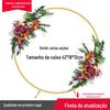 Adereços de casamento palco fundo decoração rack área de casamento festa de celebração balão arco suporte layout de cena de guia de estrada