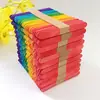 Palo de helado material hecho a mano diy palo de helado palo de paleta material de abedul palo de madera tira de madera pequeña
