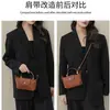 Aplicable Transfronterizo Bolso Mini Longxiang Correa para el Hombro Cuero Genuino Transformación Bolso Cruzado Dumpling Hebilla Pequeña sin Perforación Correa para Colgar en Bolso