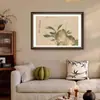 Nova Pintura Decorativa para Sala de Estar Estilo Chinês, Hall de Entrada, Sala de Estar, Sala de Estudo Pintura de Parede para Pendurar, Sala de Chá, Pássaro Magpie, Flores, Pássaros, Parede de Fundo com Bambu