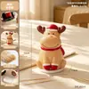 Suporte para Palitos de Dente Rena de Natal Recipiente para Armazenamento de Cotonetes para Sala de Estar em Casa Decoração de Ornamento de Mesa de Casa de Alta Qualidade