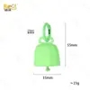 Venda Quente Transfronteiriça Sino de Coleira para Pet Dopamina Super Alto Pingente para Mochila de Montanhismo ao Ar Livre Sino de Vaca de Metal Pintado Colorido