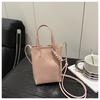 Corea del Sur nueva bolsa de teléfono móvil de moda casual simple ins versátil sensación de alta gama para ir al trabajo versátil color liso bandolera para mujer