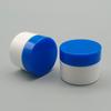 Botella de crema facial portátil de viaje, botella de crema redonda recta de PP, juego de cosméticos, subembotellado, producción multicolor
