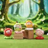 Ovelhinha Fofa e Macia Frutinha Giratória Caixa Surpresa Divertida Figura Giratória Decoração de Mesa Alívio de Estresse para Estudantes Presente do Ano da Ovelha