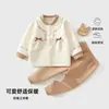 Mono cálido de manga larga para otoño e invierno para bebés y niños pequeños, unisex, con forro acolchado, lindo y adorable, calidad Grado A