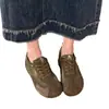 Zapatillas de entrenamiento retro alemanas para mujer, nuevas y modernas para otoño 2026, ligeras, de suela suave, estilo Forrest Gump, con aumento de altura interior, zapatillas deportivas casuales
