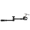 Suporte de fixação para monitor de câmera SLR em alta, totalmente metálico, braço cantilever, clipe de braço mágico universal para flash e mão estranha
