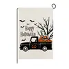Bandera de Jardín Transfronteriza para Patio Bandera de Jardín para Diseñar Bandera Decorativa de Halloween para Vacaciones al Aire Libre Camping