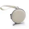 Estuche de Gafas Portátil de Moda para Gafas Plegables, Bolsa Redonda con Cremallera, Disponible en Múltiples Colores, Bolsa de Almacenamiento Moderna, Estuche para Gafas
