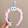 Nuevas diademas de dibujos animados para mujer, diseñadas para lavarse la cara, populares para usar con mascarillas faciales, de ala ancha, sencillas, elegantes y de alta calidad, accesorios para el cabello