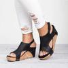 Comercio Exterior Transfronterizo 2024 Roma Sandalias Planas Gruesas Sandalias Zapatos de Talla Grande Mujer en stock Sandalias de Cuña Mujer