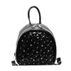Mochila Casual Bordada de Verano 2025 Nueva Estilo Coreano Moda Bolso de Hombro Multifuncional Cadena de Diamantes Bolso de Mujer