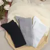 Meias Finas de Verão para Mulheres, Comprimento Médio da Panturrilha, Respiráveis, Estilo Europeu, Modernas, Fashion, Versáteis, Cor Sólida, Meias Slouch Ultrafinas