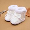 Novos Sapatos para Bebês 2022 0-1 Ano Solado Macio Antiderrapante Sapatos de Bebê 3-5-7-9 Meses Sapatos para Recém-Nascidos Laço