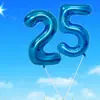 Balões de Número de Aniversário de 32 polegadas Balão Azul Filme de Alumínio Números Decoração de Festa de Aniversário de Menino Adereços para Fotos ao Ar Livre