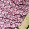 Tela Estampada Digital Estilo Chino Nuevo Estrella Fugaz Morada Material de Algodón Brocado para Vestidos Cheongsam, Blusas y Hanfu
