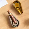 Cenicero para cigarros chapado en oro y plata transfronterizo, cenicero creativo portátil para cigarros, accesorios para fumar, cenicero para cigarros