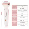 Depilador Elétrico Feminino para Cuidados Íntimos, Dispositivo Tudo-em-Um para Aparar e Depilar Pelos das Axilas, Pelos Pubianos e Áreas Íntimas
