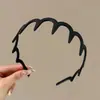 Diadema de lujo ligero sintiendo presión ambiente para el cabello diadema cara femenina accesorio para el cabello de lazo estilo retro Hong Kong pinza para el cabello tocado de alta gama