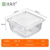 Caixa Blister Transparente Personalizada de Grau Alimentício para Pet/Pla Caixa Descartável para Embalagem de Confeitaria Biscoitos Alimentos Assados
