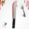 Accesorios de Halloween accesorios para fiestas de disfraces machete cuchillo afilado cuchillo de cocina simulación juguete de truco aterrador fabricantes