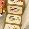 Livro de Cartões de Cumprimentos Estilo Sanfona DIY com Kit de Materiais Puxáveis, Presente Criativo para Casais no Dia dos Namorados Chinês, Cartões Pequenos Manuscritos