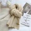 Una Nueva Bufanda Clásica de Estilo Coreano con Estampado de Espiga, de Doble Cara, para Otoño e Invierno, para Parejas, Bufanda de Punto Moderna, Cálida y a la Moda, Versátil