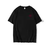 Camiseta Negra de Manga Corta de Algodón Puro Estilo Europeo para Mujer, Nuevo Estilo Verano 2025, Cuello Redondo Suelta Versátil Hombro Normal Camiseta Base Top Ins