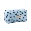 Nova Bolsa de Caneta Arco de Alto Valor Material para Estudantes Bolsa de Armazenamento de Papelaria Feminina Lápis Portátil Necessaire de Higiene Pessoal Bolsa de Maquiagem