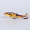 Rana Trueno Biónica Giratoria Tractor de Superficie de Agua Acero de Alto Carbono Doble Gancho 9cm13g Señuelo Luya Señuelo Blando Transfronterizo