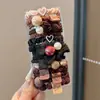 Gomas para el pelo de niños, nuevo estilo 2026, con diseño de lazo, bandas elásticas para el pelo para niñas, suaves con el pelo, alta elasticidad, círculos para coleta, accesorios para el pelo