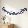 Banner de Dia dos Pais "Melhor Pai do Mundo" Decoração de Festa Feliz Dia dos Pais