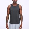 Colete esportivo masculino de secagem rápida de verão, solto, corrida ao ar livre, basquete, sem mangas, fitness, colete, top