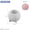Multi-especificação diy redondo cristal epóxi resina rosa bola vela mesa bola redonda molde de silicone molde aromaterapia