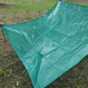 Venta al por mayor de fabricante nuevo material sombrilla exterior tela pe verde polietileno tela impermeable lona de plástico impermeable engrosada