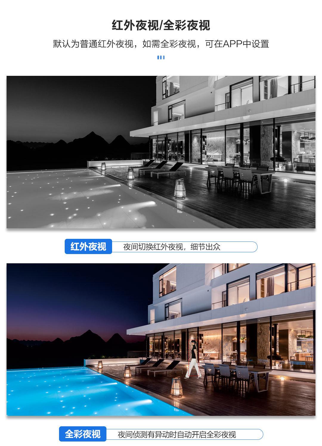 Wifi摄像头免插电室外门口家用电池连手机远程超长待机高清监