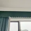 Cortina Anti-Fuga de Luz Protetor Solar Bloqueio Superior Barra Romana Topo Adesivo Velcro Opaco Instalação Sem Furos