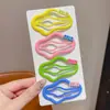 Grampo de Cabelo Nuvem para Crianças BB Clip Clip de Testa Acessório de Cabelo para Meninas, Ornamento de Cabelo para Fios Soltos, Presilha para Franja Lateral, Grampo Colorido