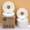 Dispensador de Agua para Mascotas de 2.5L Luz LED Redondo Circulación Automática de Agua Fuente para Beber Gatos Nivel de Agua Visible Dispensador de Agua de PP