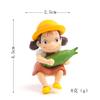 Pequeño gato de dibujos animados de jardinería fresca Jason cat Xiaoyu Xiaohui DIY combinable a mano micro paisaje muñeco