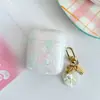 Novo Padrão de Concha Três Cores Branco, Rosa e Azul Adequado para Capa de Fone de Ouvido Bluetooth Airpodspro2 Capa Macia TPU Apple 4ª Geração