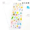 Pegamento Fantasía Coreano Sticker Cristal Estampado en Caliente Transparente Estéreo Decorativo Libro de Mano Material Sticker para Teléfono Móvil Sticker Libro de Mano