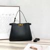 Bolsa Transversal Nova para a Primavera de 2025 para Mulheres, Urbana, Simples, Elegante, com Fivela de Fecho, Bolsa Transversal de Ombro Único para Mulheres