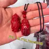 Pingente de Cabacinha Dourada com Areia Cinnabar Roxo para Boa Sorte e Prosperidade, Adequado para Homens e Mulheres em Seu Ano Zodiacal, Atacado