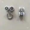 Cortina de Puerta Plegable Magnética Accesorios Riel Polea Clip Plegable Bisagra Polea Cortina de Lavado de Autos Cortina Plegable Deslizante Empujar-Tirar