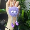 Explosiones de red creativa felpa piernas largas colgante bolita de carbón pequeño oreja de elfo bola de pelo llavero colgante de bolso regalo mayoreo