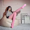 Medias aceitosas brillantes, pantimedias ultrafinas brillantes para mujer, medias aurora, medias de máscara brillantes finas de verano, medias de aceite de cerdo