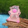 Adorables Capibara Capibara Micro Paisajismo Adornos de Jardinería Dibujos Animados DIY Pequeño Cobaya Accesorios de Resina Adornos de Escritorio