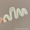 Pinza para el Pelo de Flor para Cabello Grueso en la Parte Trasera de la Cabeza, Pinza para el Pelo de Lazo Linda y Sencilla, Tamaño Grande para Mujeres, Popular Pinza de Tiburón de Acrílico